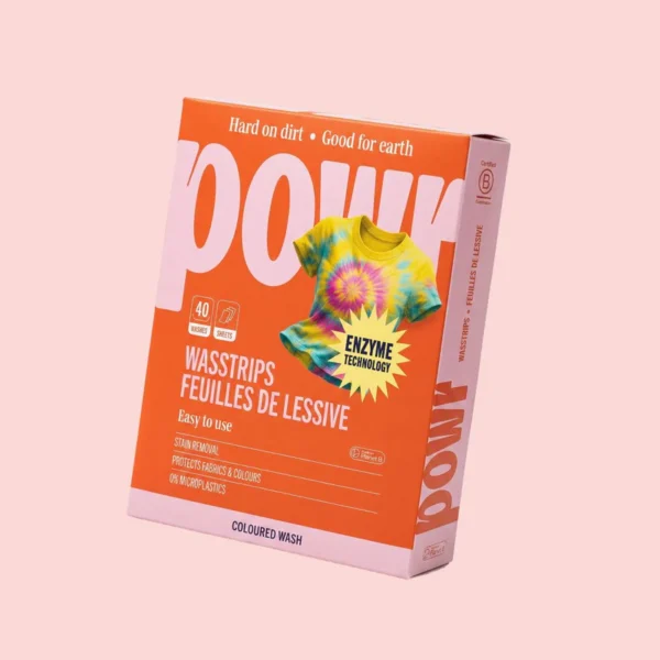 Wasstrips voor gekleurde was